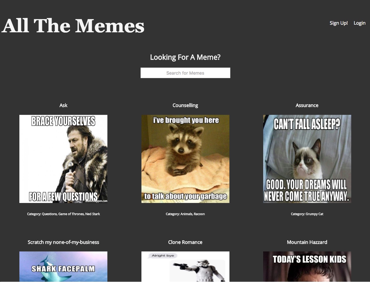 All The Memes